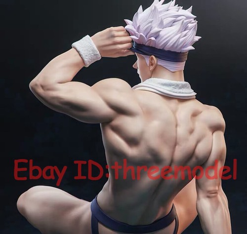 Estatua de resina Fuzzfeet Studio Jujutsu Kaisen Satoru Gojo EX versión pedido anticipado Castoff - Imagen 6 de 8