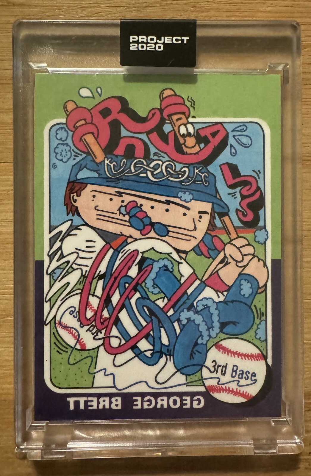 GEORGE BRETT - 2020 Topps Project 2020 - 1975 Topps Ermsy Edition - ROYALS