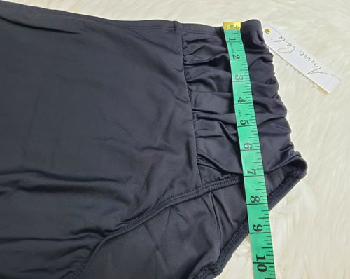 Anne Cole High Waisted Swim Bottom Women Size 22W Black NEW MSRP $64 22W GG-10 - Picture 6 of 15