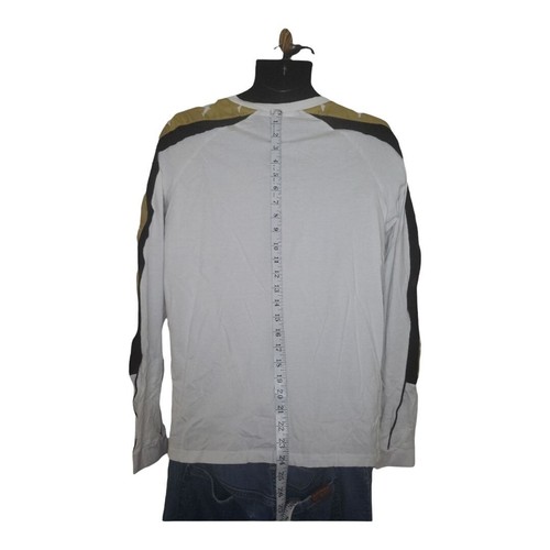 Kappa Authentic Long Sleeve Sz L Tshirt Women White And Gold - Foto 3 di 7