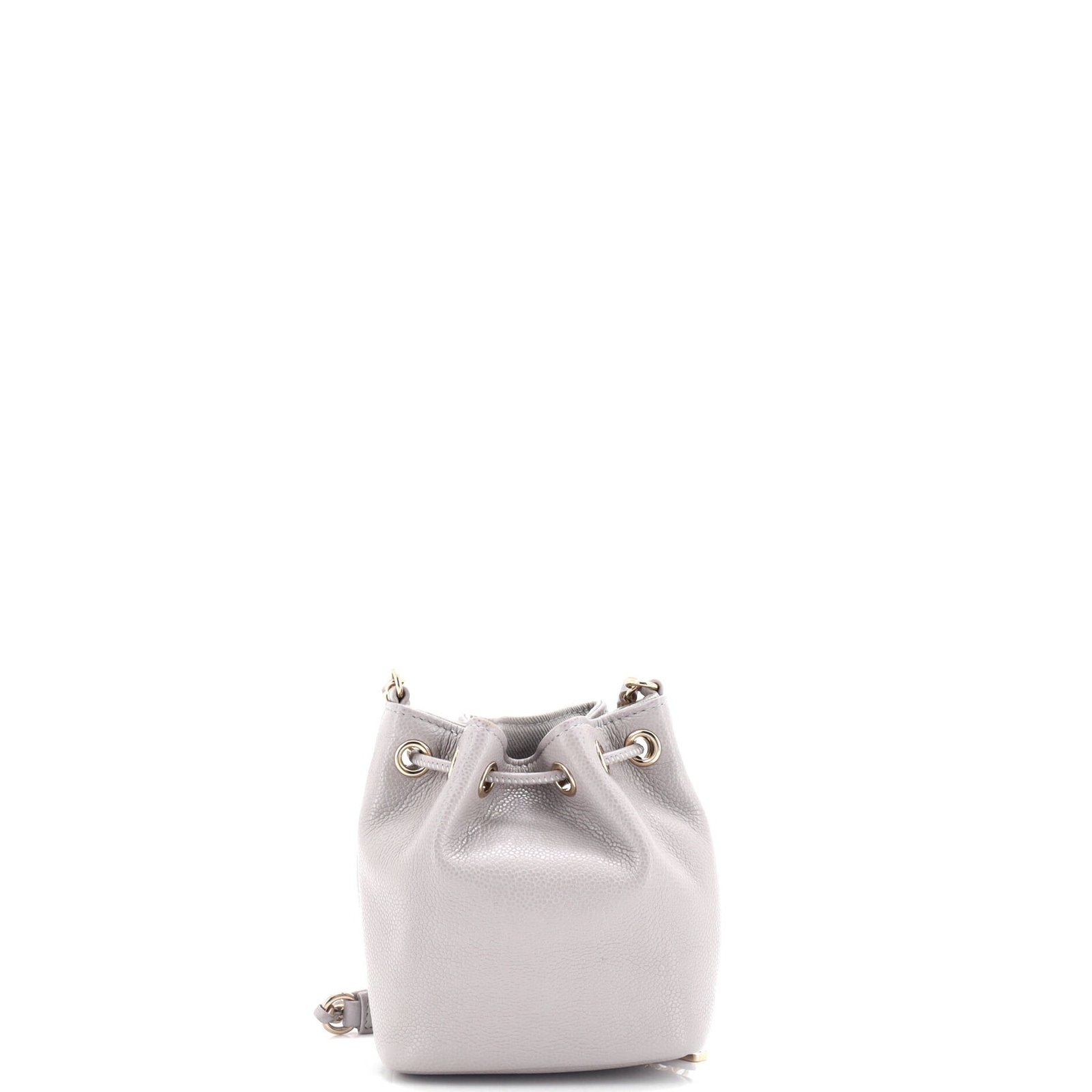 Chanel Business Affinity Drawstring Bucket Bag Qu… - image 3