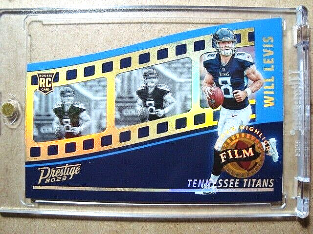 2023 Will Levis Panini Prestige Rookie Human Highlight Film RC MINT 🔥🔥