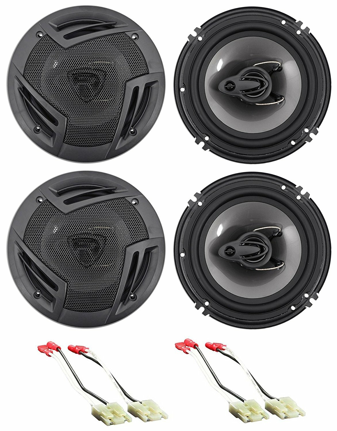 Замена переднего и заднего динамиков Rockville 65 для Jeep Grand Cherokee 1993-1995 годов выпуска 15090₽