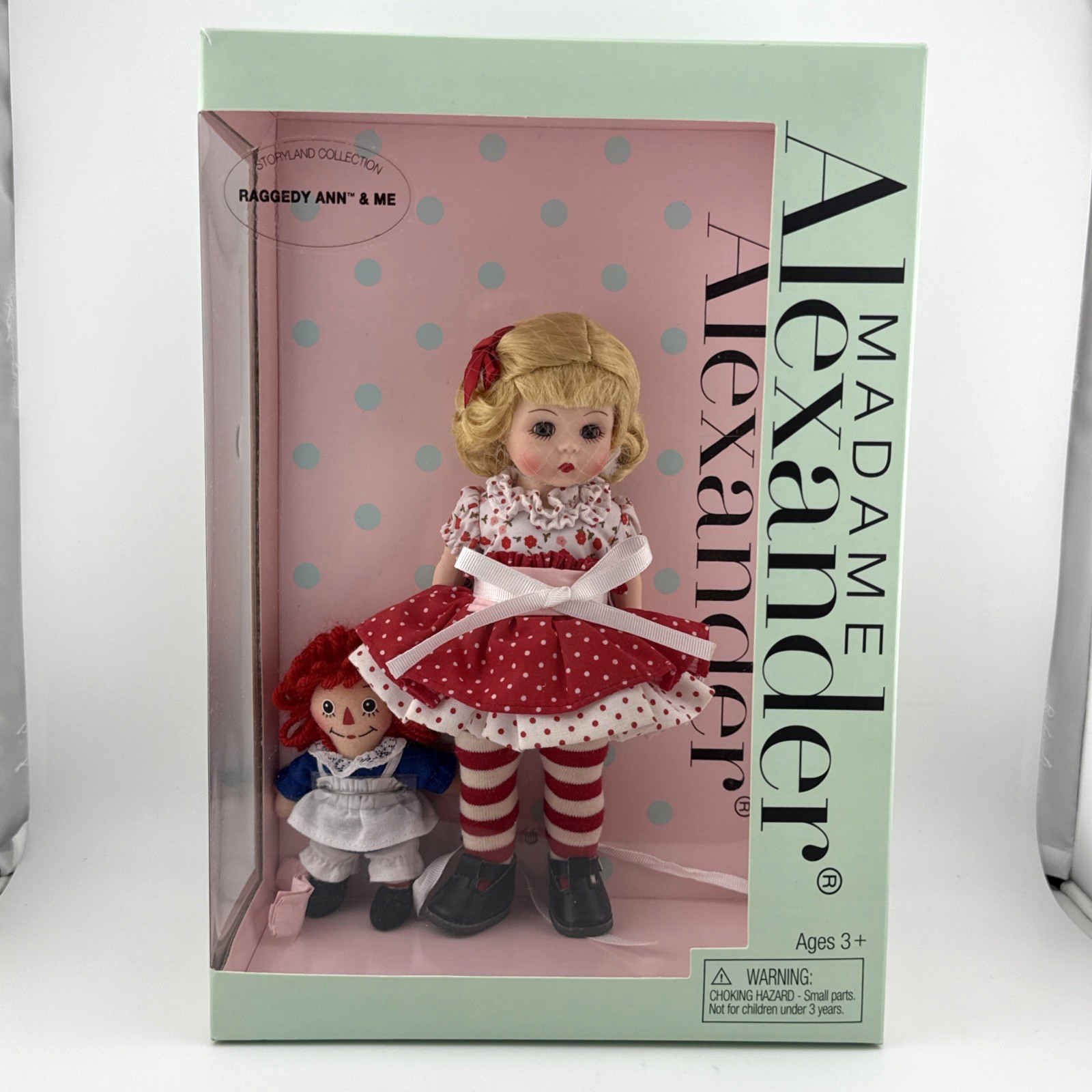 Madame Alexander Raggedy Ann & Me Storyland Collection 2006 NUEVO EN CAJA ORIGINAL - *LEER*