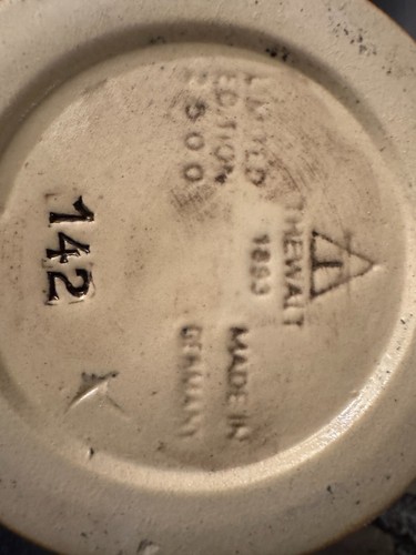 Thewalt Beer Stein - Loreley St. Goar Rhein River - Gorgeous - Picture 8 of 10