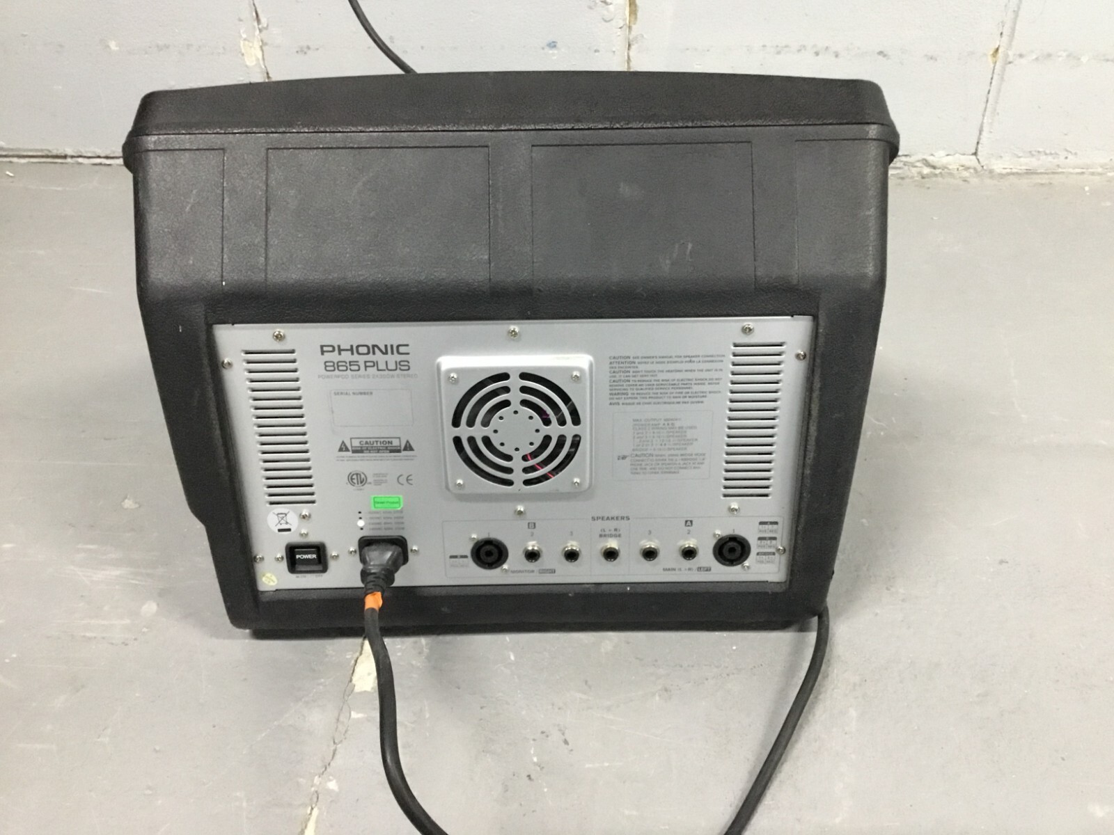 Phonic Powerpod 865 Plus Powered Mixer eBay