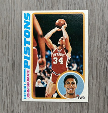 1979-80 NBA Topps Basketball | John Shumate | #46 | Detroit Pistons