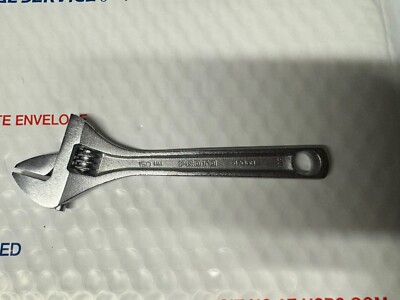 PROTO J706B 6'' SATIN FINISH ADJUSTABLE WRENCH