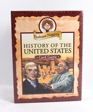 Professor Noggin's History of the United States Card Game Brand New Sealed