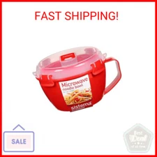 Microwave Noodle Bowl, Red, 1 Count