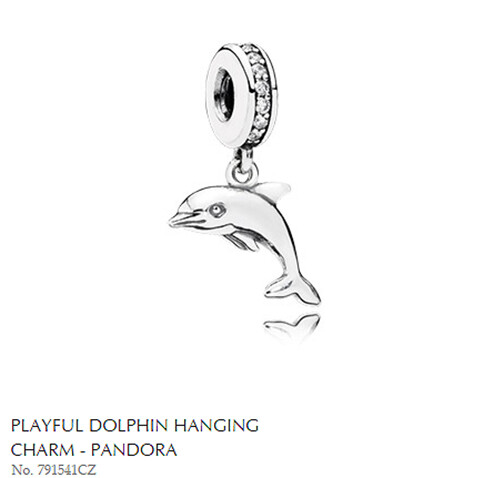 PANDORA Charm Sterling Silver Ale S925 