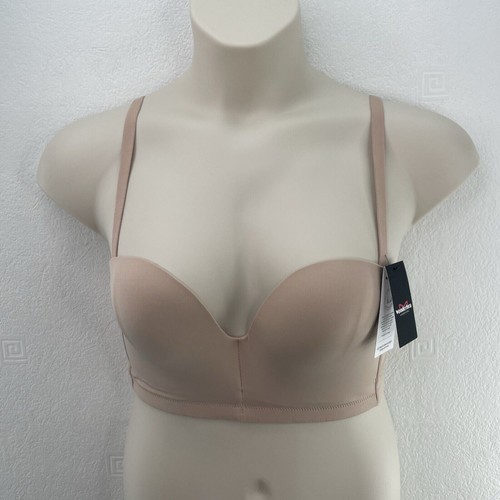 Wonderbra Backless Bra Moulded Underwired Longline Bra, Ultimate Silhouette 34D - Picture 2 of 16