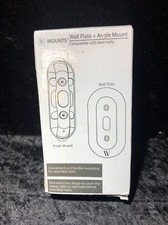 Vertical Adjustable Angle Mount and Wall Plate for Ring Video Doorbell Wired