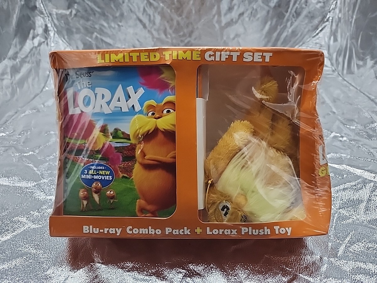 The Lorax Blu-ray Combo Pack + Lorax Plush Toy | eBay