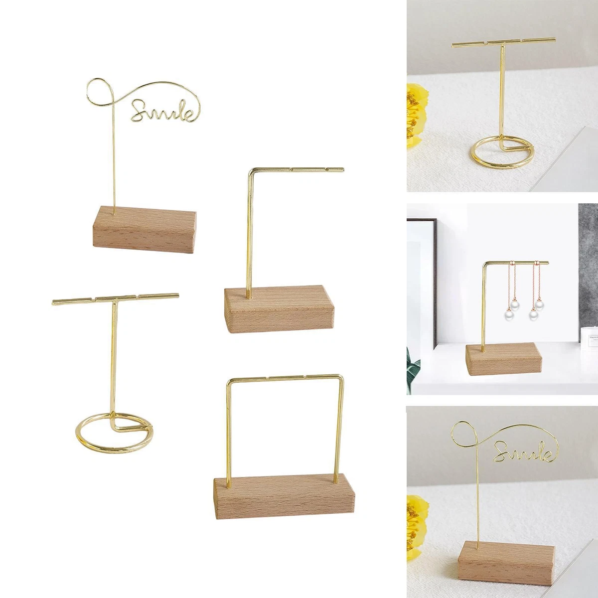 Stud Earring Display Holder Jewelry Stand Hanging Jewelry for