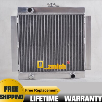3 Row Aluminium Wasserkühler For Ford Escort MK1 MK2 RS2000 1968-1980 1979