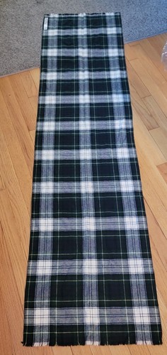 Vintage Archie Brown & Sons 100% Wool Tartan, Plaid Wrap w/ Kilt size 12 - Picture 5 of 11