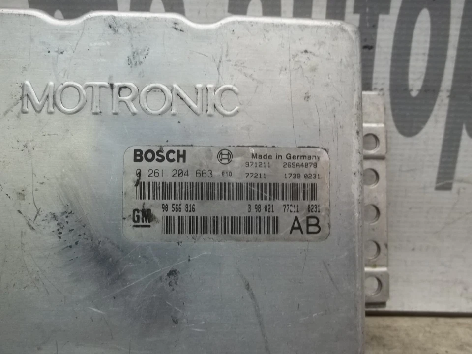 Módulo de unidad de control de transmisión Cadillac Catera 98-99 TCU TCM 90566816 AB Foto 2 de 4
