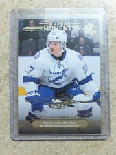 14-15 UD SPA SP Authentic Modern Moments Gold Auto RC #165 JONATHAN DROUIN