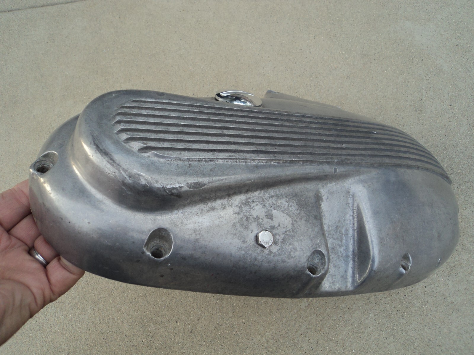 Harley Sportster Primary Cover '67'70 Kick Start (2) eBay