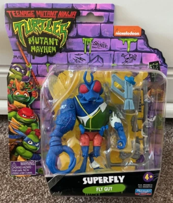 TMNT Teenage Mutant Ninja Turtles Mutant Mayhem Superfly action figure new