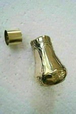 Vintage Golden Brass Only Handle For Wooden Walking Stick Cane