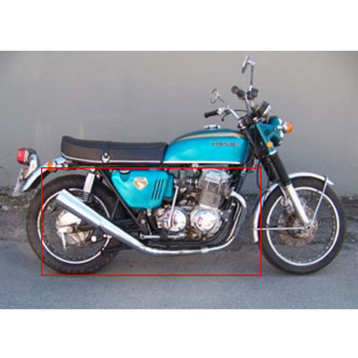 Scarichi Ricambi Honda 750 Four K2 SCARICO COMPLETO (Full Exhaust