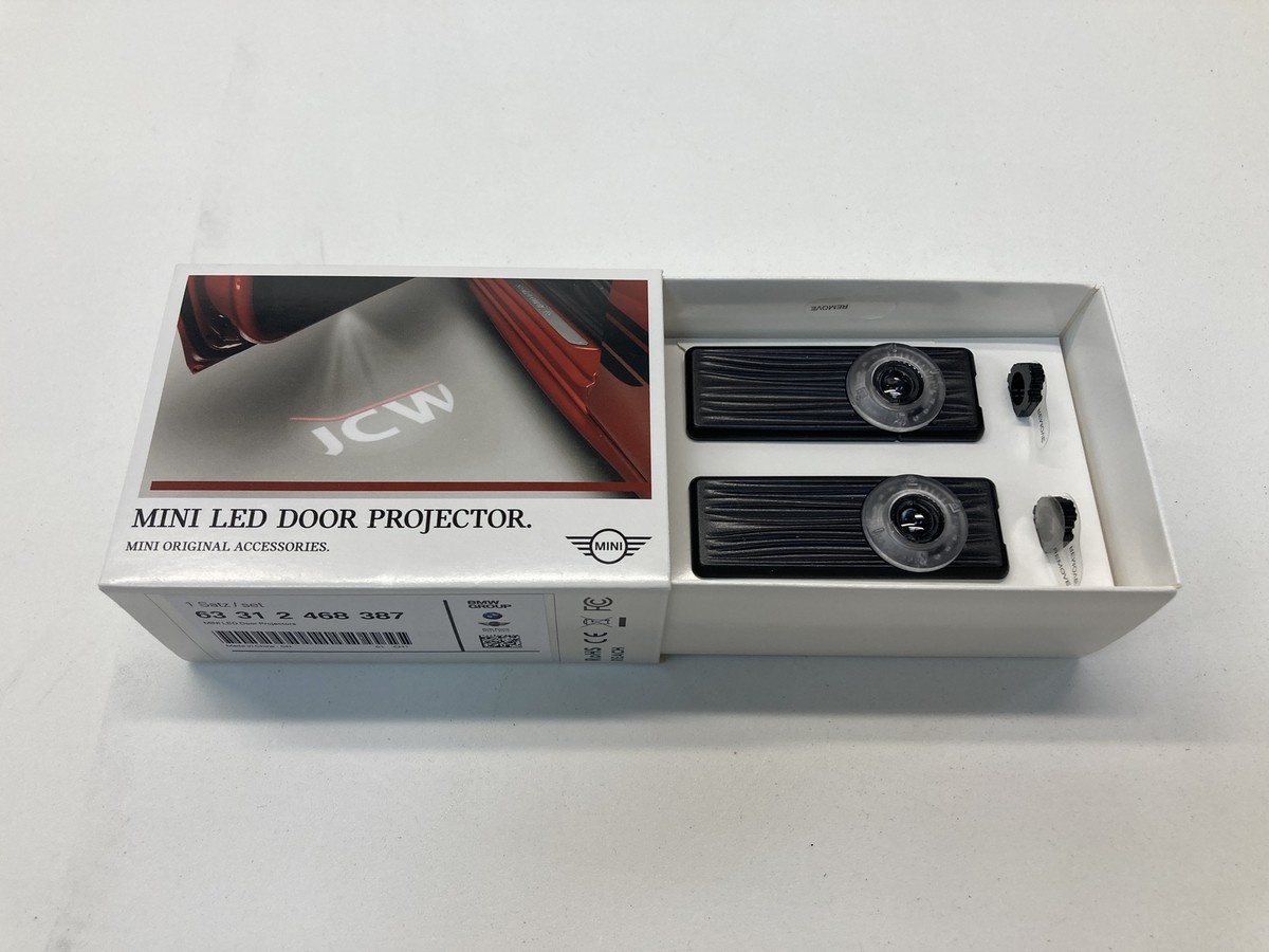 Mini Cooper LED Door Projectors NEW 63312468387 R5x R6x F5x F60 | eBay