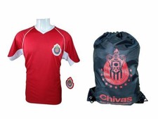 RHINOXGROUP Chivas De Guadalajara Camiseta Oficial Fútbol Conjunto 2 Artículos -03 XLarge