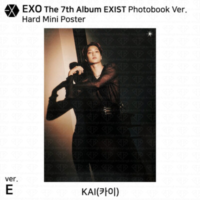 EXO The 7th Album EXIST Photobook Ver Official Postcard Mini