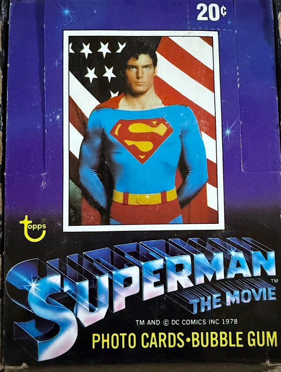 Superman The Movie Trading Cards for sale | eBay