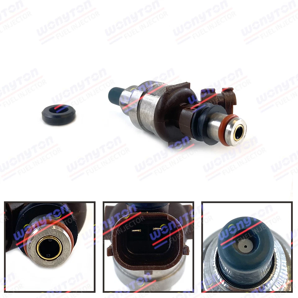 Juego (6) Inyectores de combustible 23250-65010 mejorados para camioneta Toyota 88 4Runner 3,0 L Foto 3 de 4