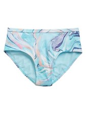 Athleta Girl Grotto Ocean Marble Bikini Swim Bottoms NWT Various Sizes