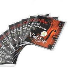 5 Sets Alice A705 Violin Strings Steel Core Nickel Chromium Wound E1 A2 D3 G4