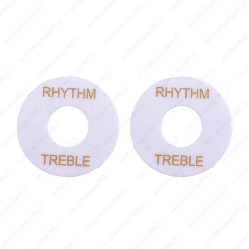 Les Paul Switch Plate Rhythm Treble Pickup Selector Toggle Ring For Epi Gibson