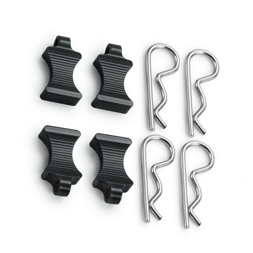 Shell Front End Clips 4Pack Durable 1/6 RC Car Body Shell Clips With Mount For Axial SCX6 ...