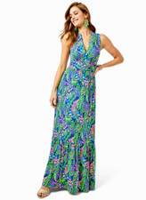 LILLY PULITZER SIZE SMALL PEARCE MAXI DRESS HOW YOU LIKE ME PROWL