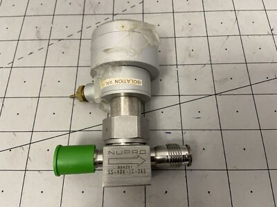 Swagelok Nupro Valve PN: SS-4BK-1C-265 | eBay