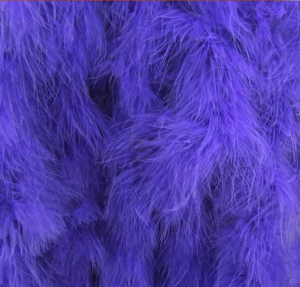 Cachecol de festa de casamento 2 jardas 20g Marabou Boa 72 polegadas pena de peru Boa - Imagem 3 de 4