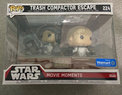 Funko Pop Star Wars Movie Moments Trash Compactor Escape 224 Funko Pop Star Wars Movie Moments Trash Compactor Escape 224