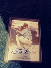 2020 panini chronicles baseball origins Autographed Of Justin Dunn.
