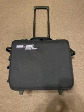 CROP IN STYLE  Rolling Tote Scrapbook Art Craft Storage Organizer