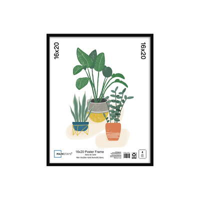 16X20 Basic Black Poster Frame