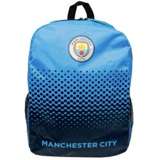 Manchester City FC Fade Backpack School Rucksack