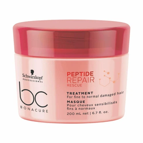 Schwarzkopf Professional BC Peptide Repair Rescue Treatment, Red, 200 ml