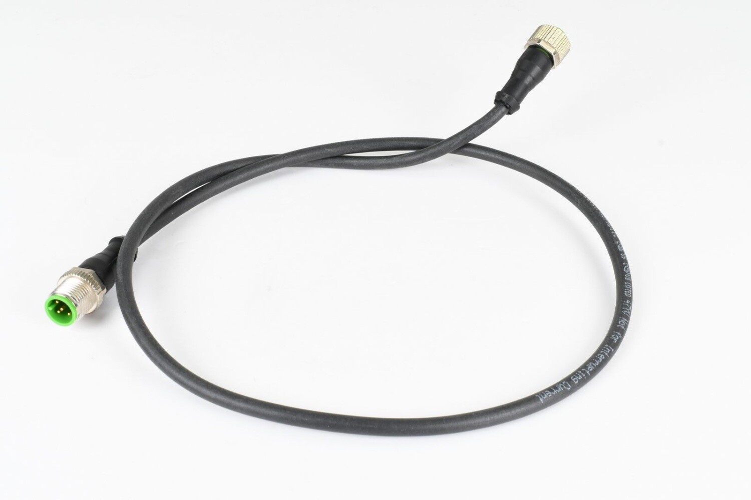 MURR 7000-40041-6350060, M12 St. 0° / M12 Bu. 0° A-kod., Signal connection cable
