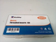 KTEHLOY-METRIC THREADED INSERTS KIT (400PCS)
