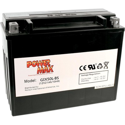 Power Max Battery - YTX20L-BS GTX20L-BS
