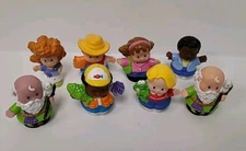 Little People Lot of 8 Random Assorted Mixed Figures 