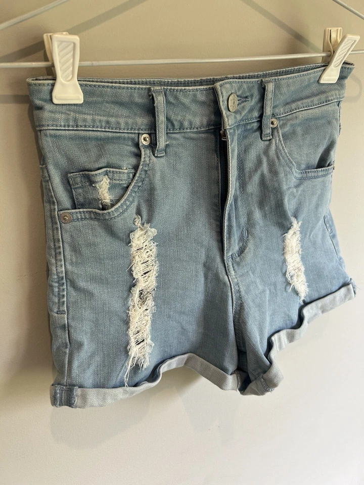 Riders By Lee Denim Women’s Blue Jeans Shorts  Regular Fit Zip Fly - Size 7 (003 Foto 4 de 4